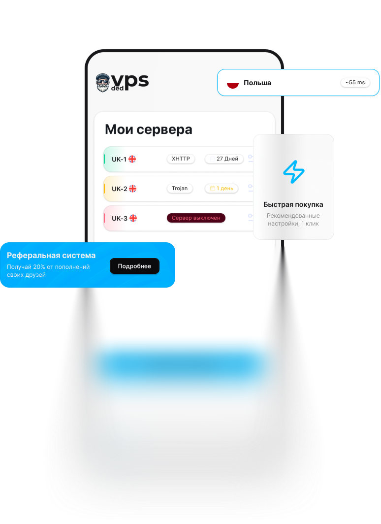 DedVPS приложение